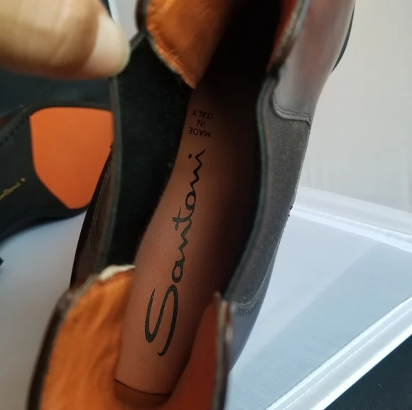 New Santoni Chelsea Boots